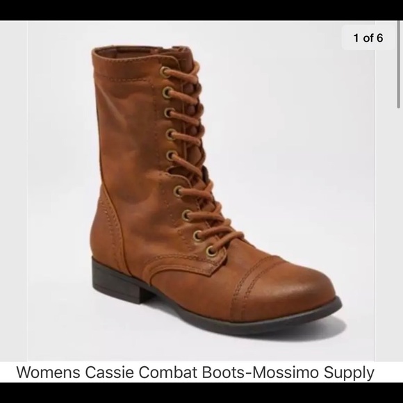 Mossimo Supply Co. Shoes - Women’s Cassie Combat Boots-Mossimo Supply